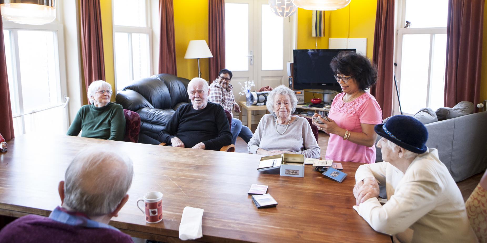 Leven in een kleine groep als oudere met dementie