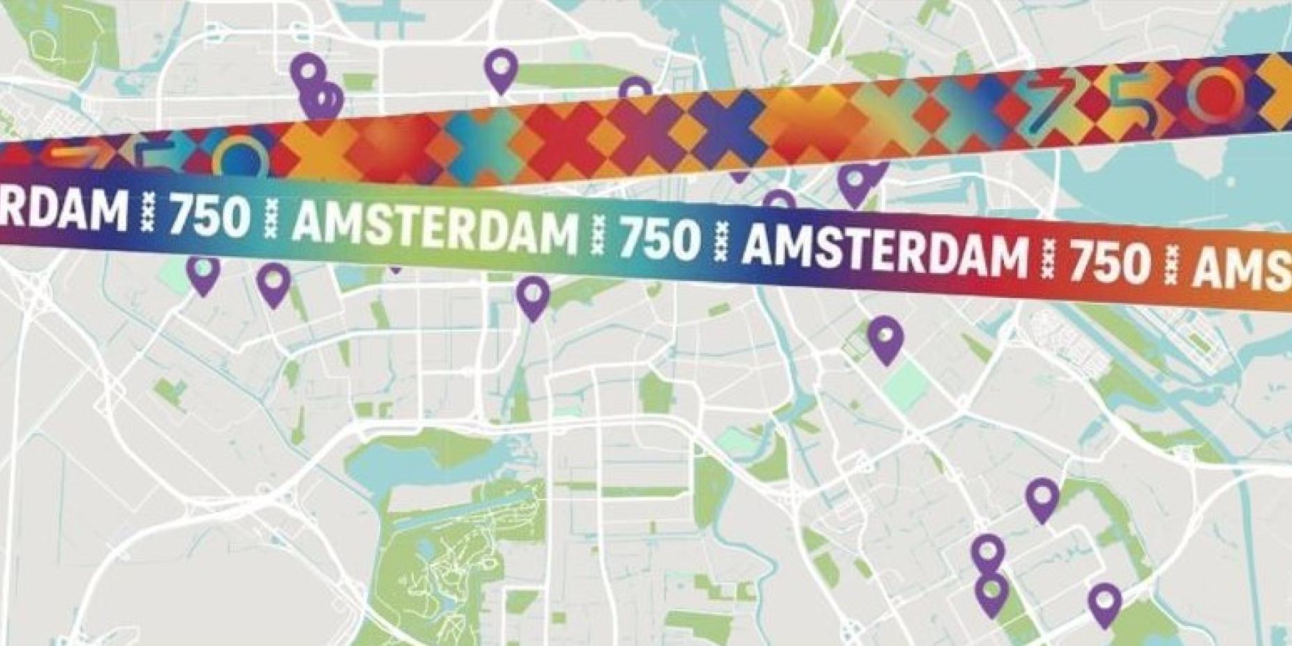 30 locaties door de hele stad