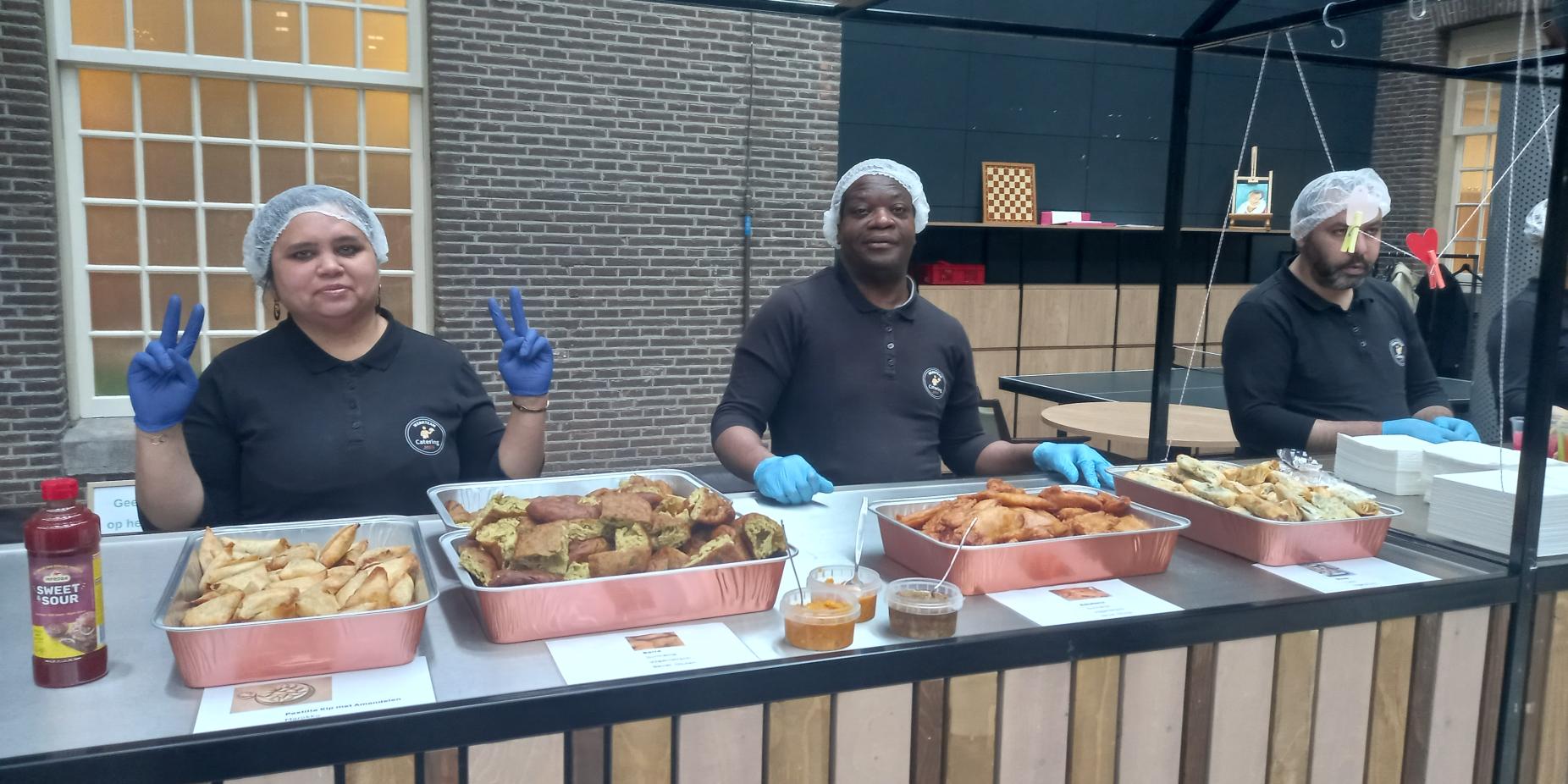 Catering Karaad aan de slag