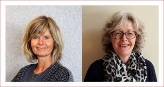 Ingeborg van de Poll en Sylvia van de Goor